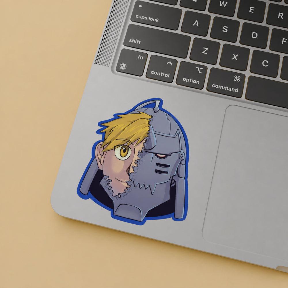 Fullmetal Alchemist Alphonse Elric Vinyl Sticker – FMA Anime Fan Art