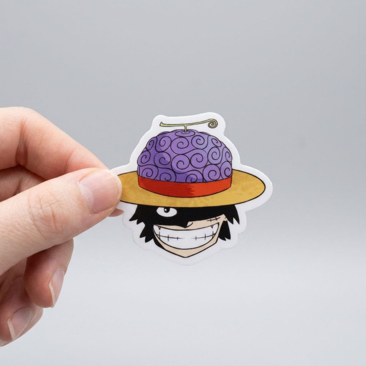 One Piece Luffy Devil Fruit Sticker